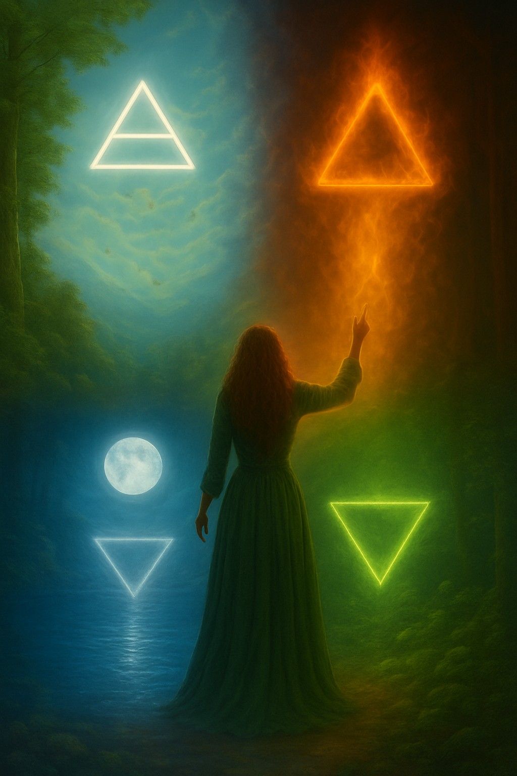 Os Quatro Elementos e o Espírito